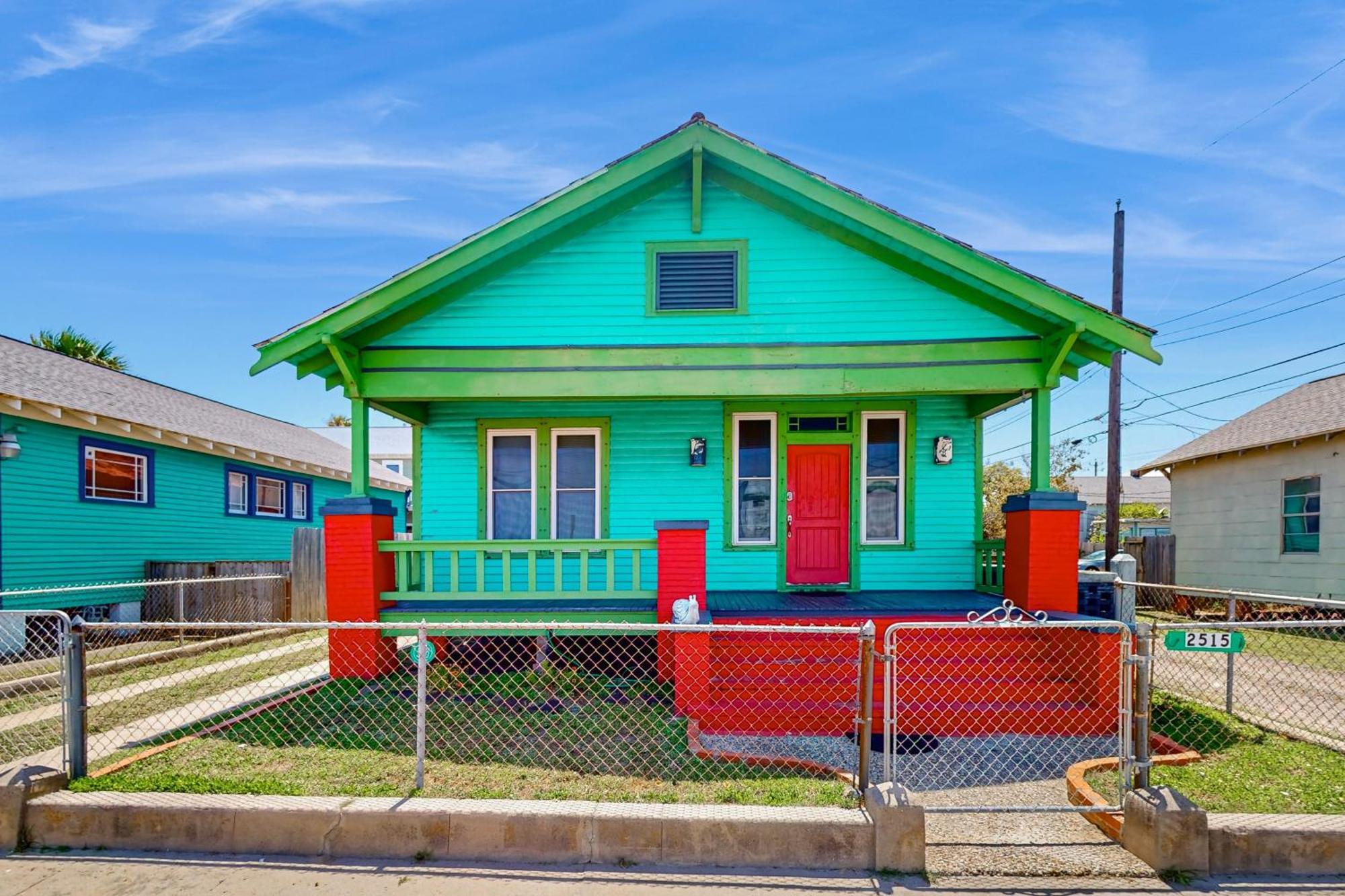 Sky Blue Beach Galveston Exterior foto